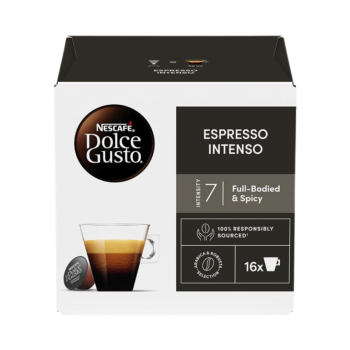 Nescafé Dolce Gusto Espresso Intenso 7, 16 Kaffeekapseln, 112 Gramm